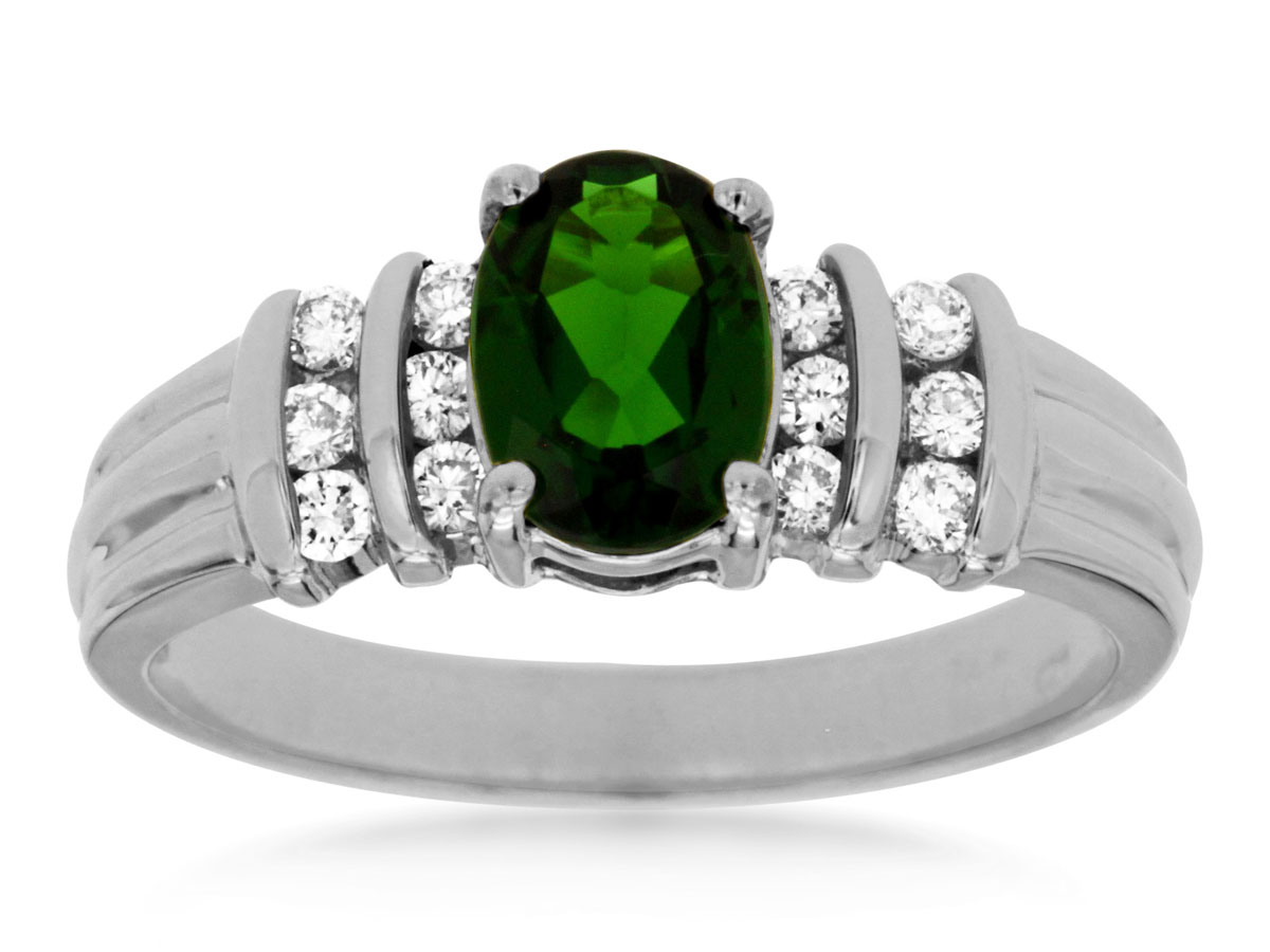 RUSSALITE & DIAMOND RING