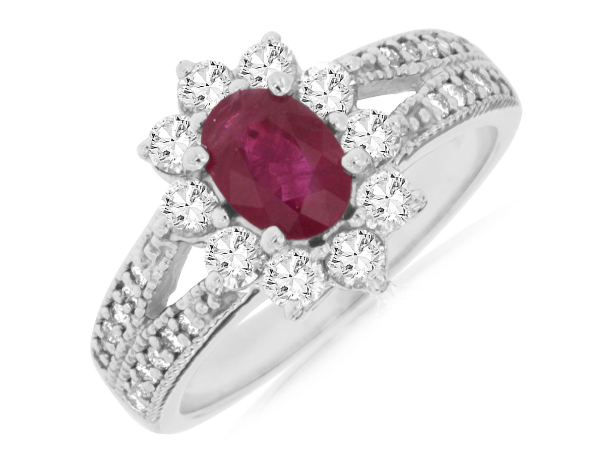 RUBY & DIAMOND RING