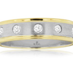 HIS & HERS DIAMOND BAND