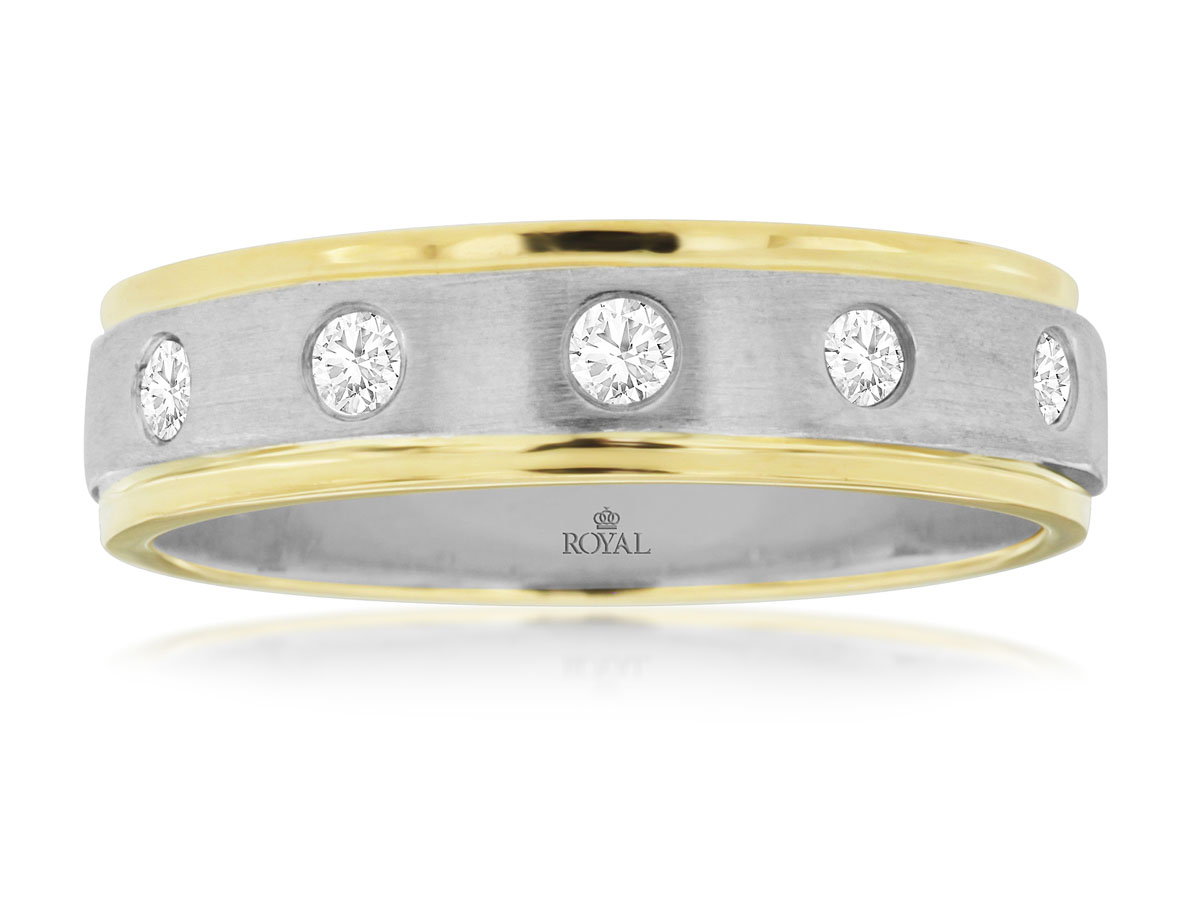 HIS & HERS DIAMOND BAND