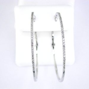 DIAMOND HOOPS 38MM