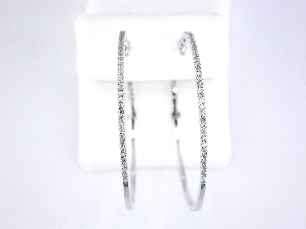 DIAMOND HOOPS 38MM