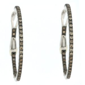 MOCHA DIAMOND EARRING