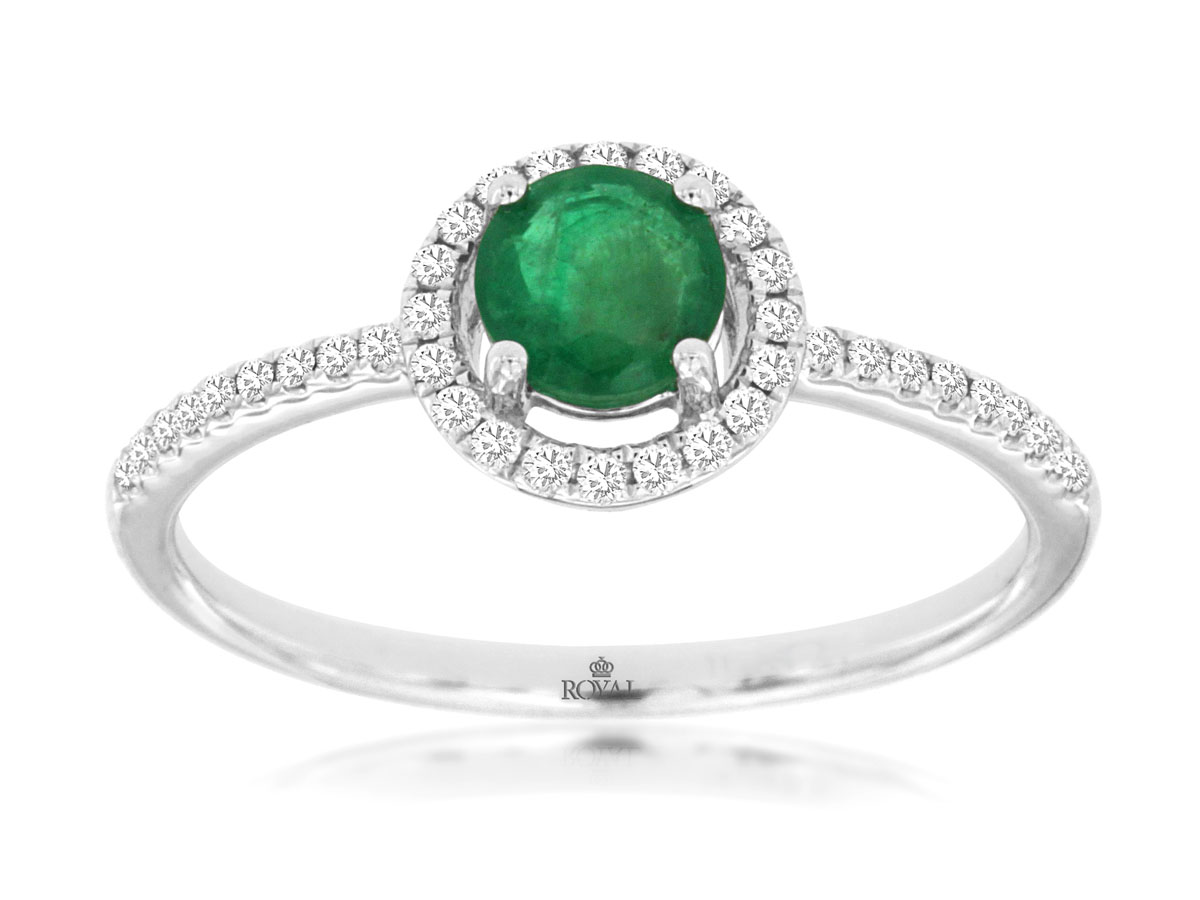 EMERALD & DIAMOND RING