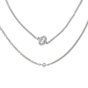 DIAMOND STATION NECKLACE