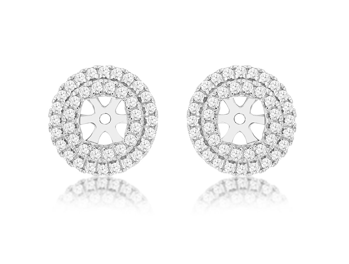 DIAMOND EARRING JACKETS 5.5MM