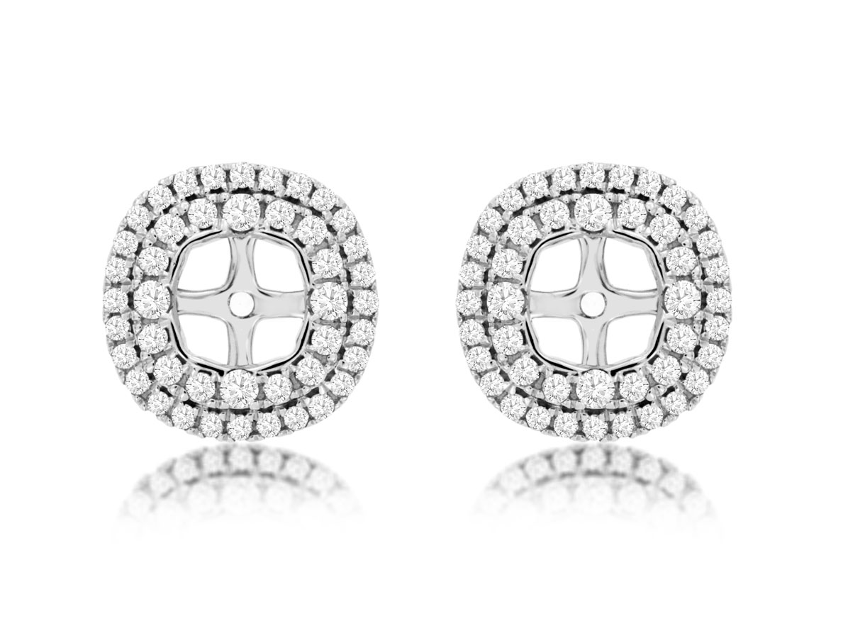 DIAMOND EARRING JACKETS 5.5MM