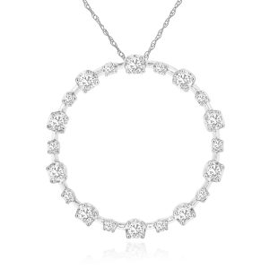 DIAMOND CIRCLE PENDANT