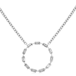 DIAMOND CIRCLE NECKLACE