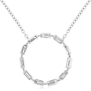 DIAMOND CIRCLE NECKLACE