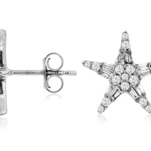 DIAMOND STAR EARRING