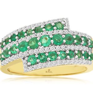 EMERALD & DIAMOND RING