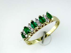 DIAMOND & COLOR ST RING