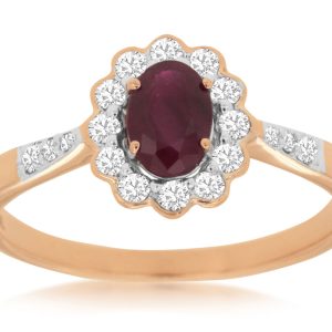 RUBY & DIAMOND RING
