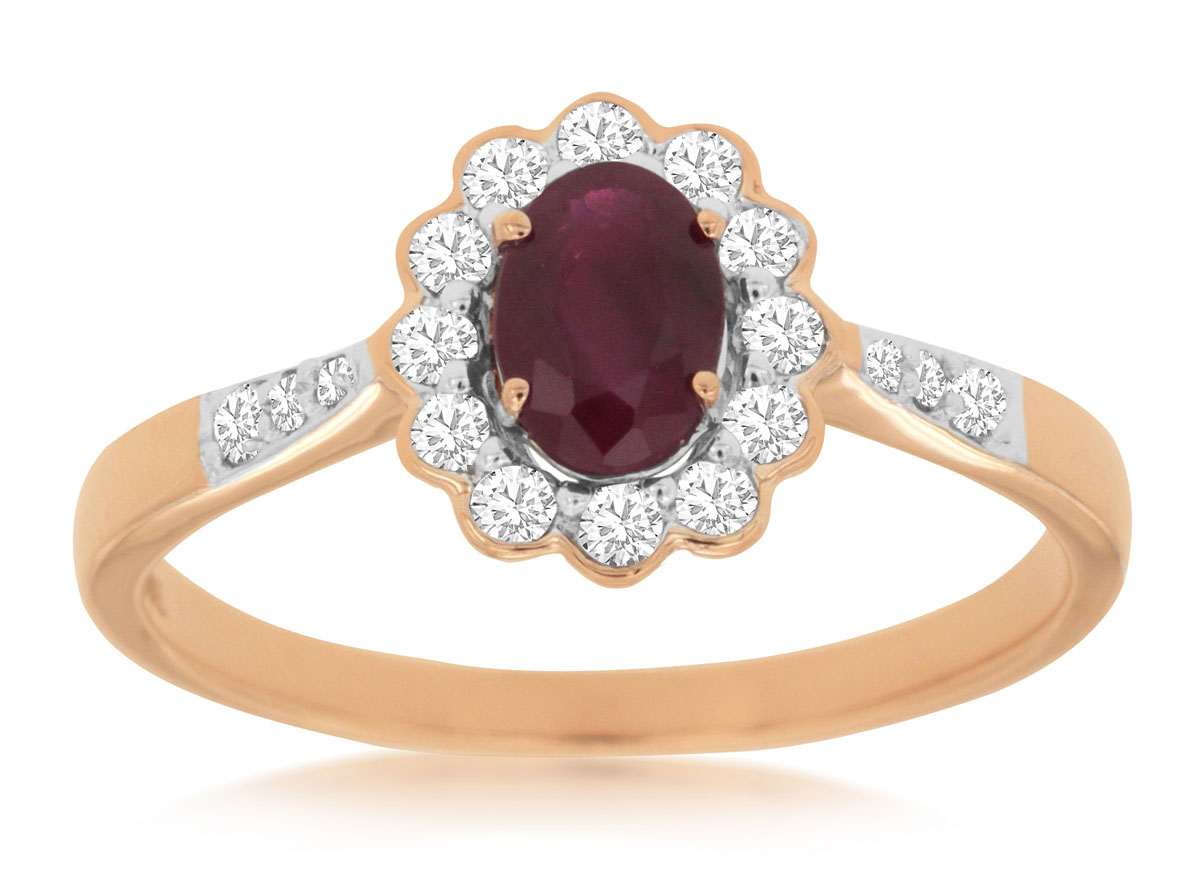 RUBY & DIAMOND RING