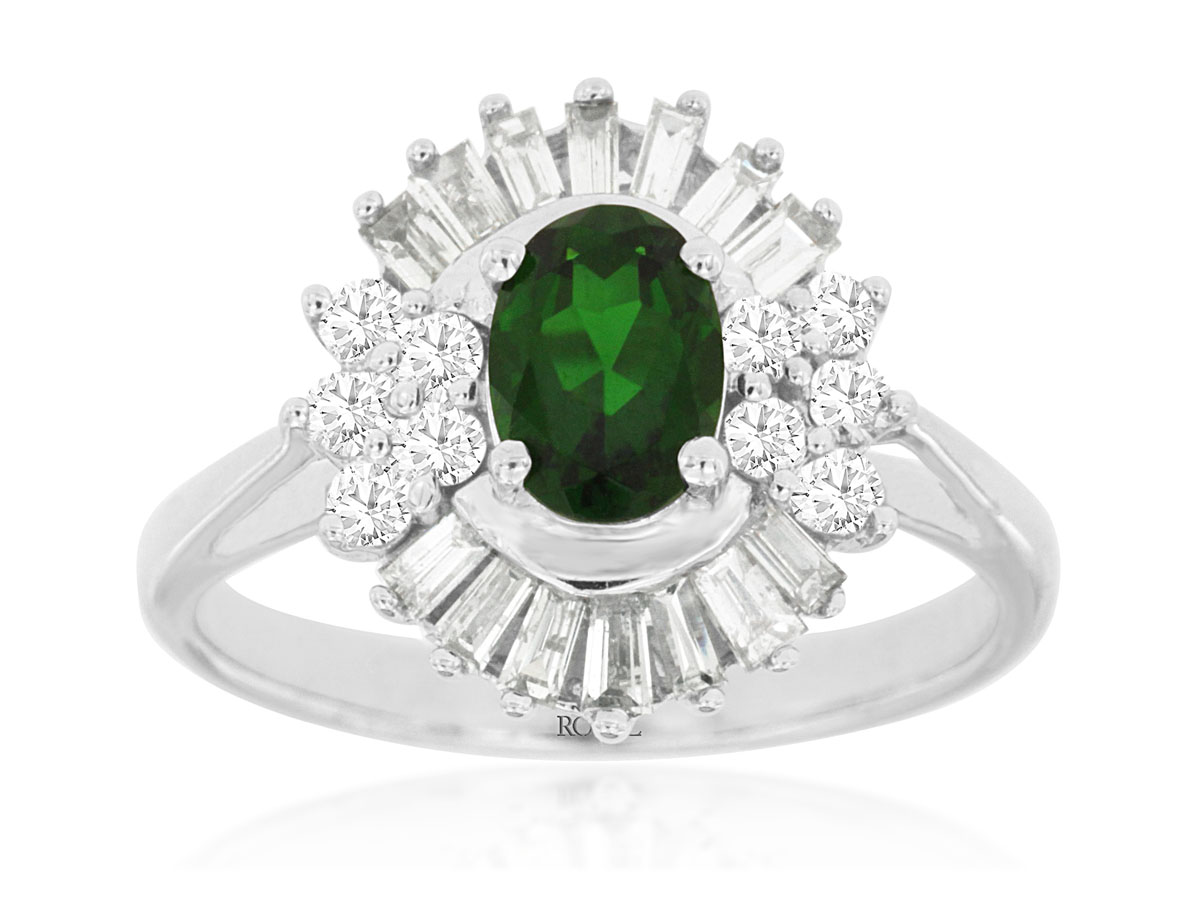RUSSALITE & DIAMOND RING