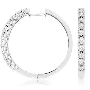 DIAMOND HOOPS 37MM