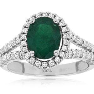 EMERALD & DIAMOND RING