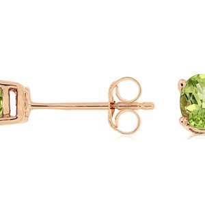 PERIDOT STUDS