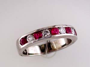 RUBY & DIAMOND BAND