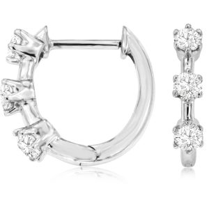 DIAMOND HOOPS 13MM