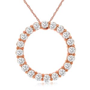 DIAMOND CIRCLE PENDANT
