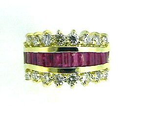 RUBY & DIAMOND RING