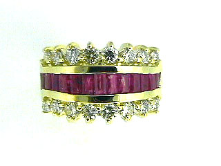 RUBY & DIAMOND RING