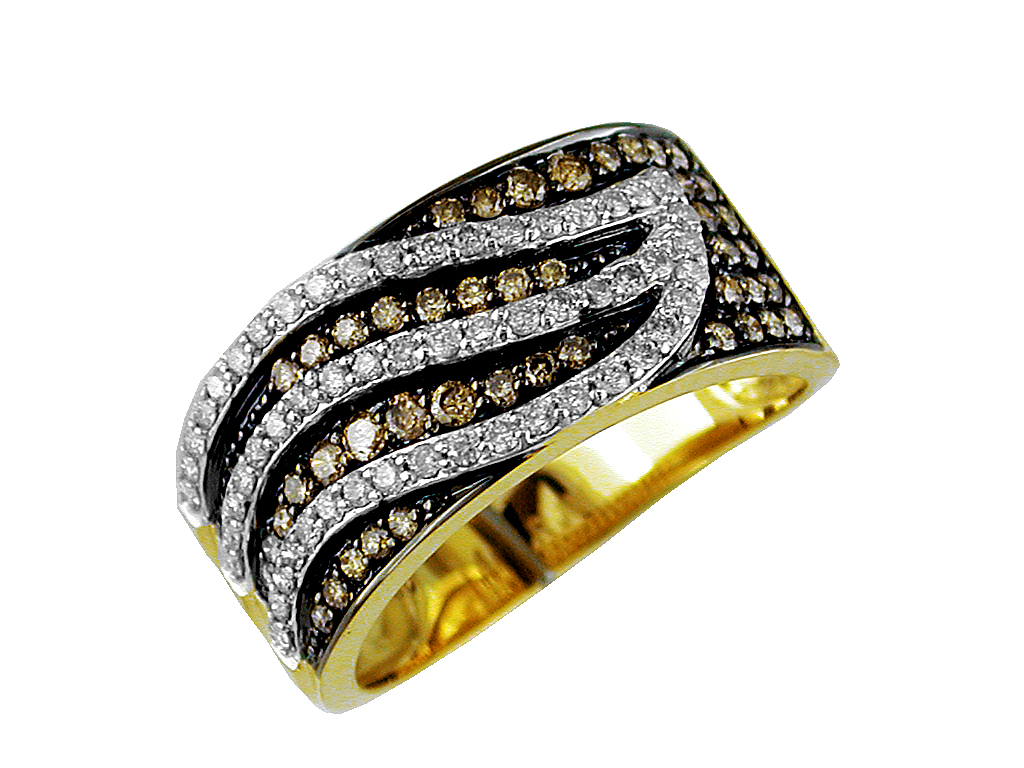 DIAMOND & MOCHA DIAMOND RING