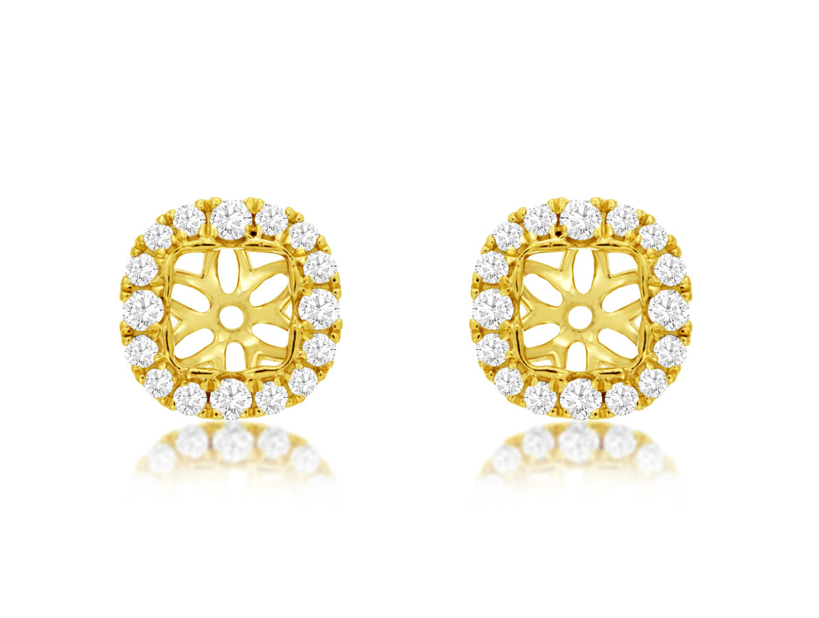 DIAMOND EARRING JACKETS 5.5MM