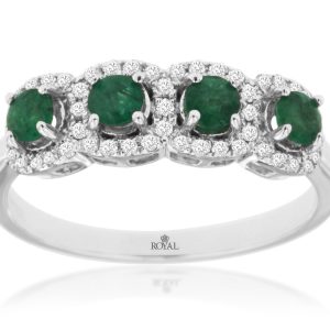EMERALD & DIAMOND RING