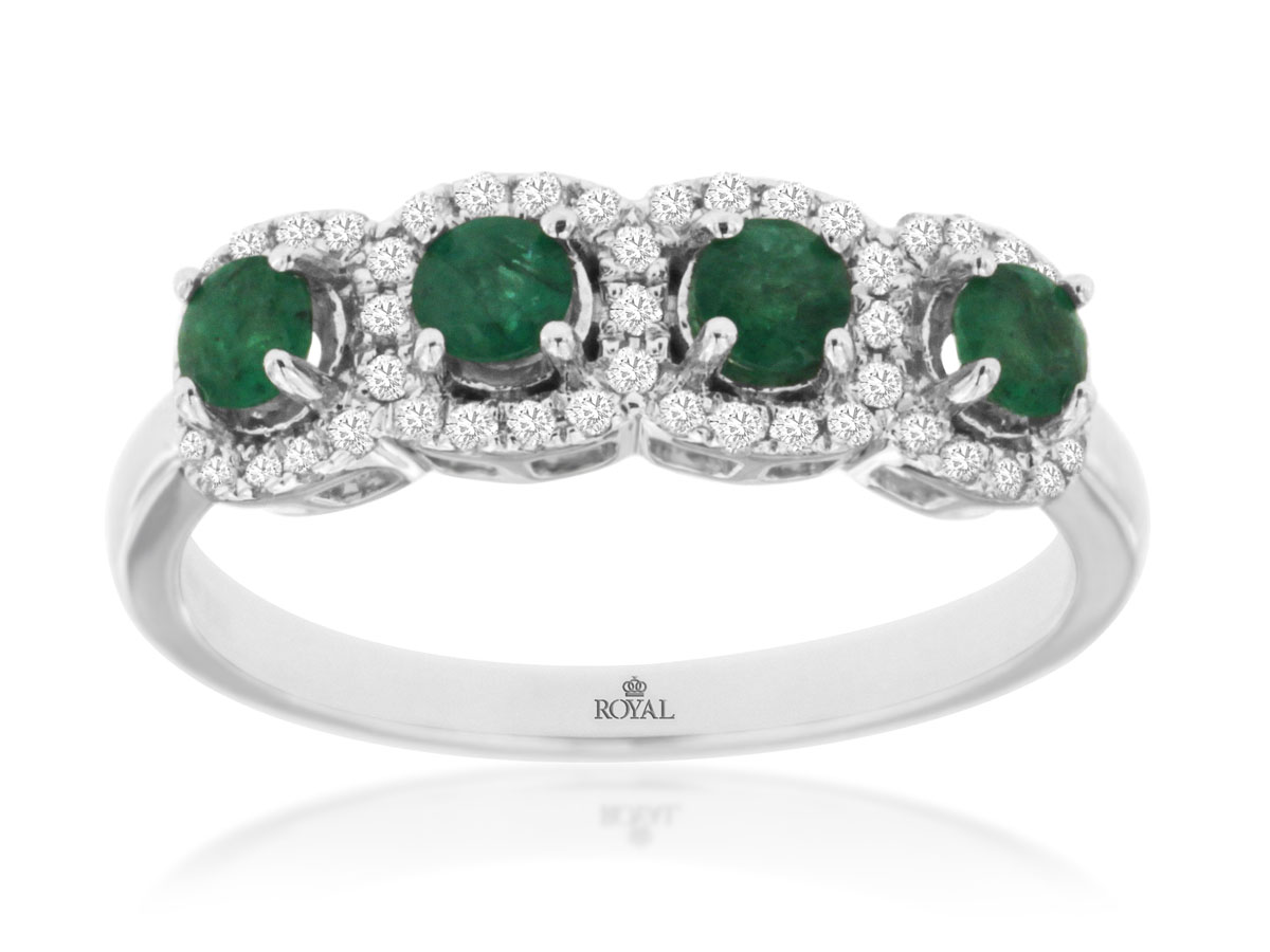 EMERALD & DIAMOND RING
