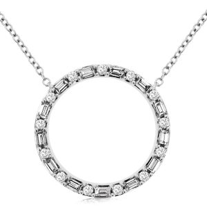 DIAMOND CIRCLE NECKLACE