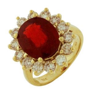 RUBY & DIAMOND RING