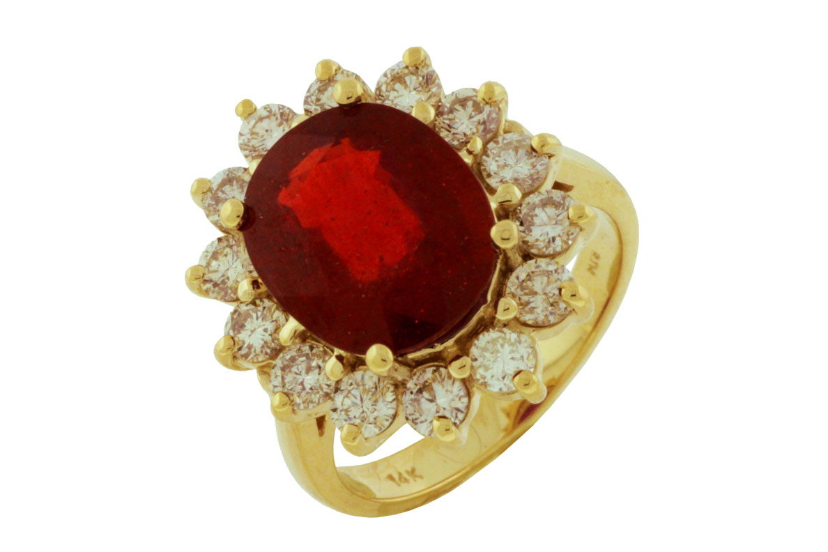 RUBY & DIAMOND RING