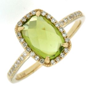 DIAMOND & PERIDPT RING