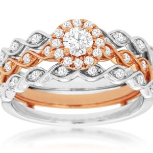 ENGAGEMET& INSERT DIAMOND RING