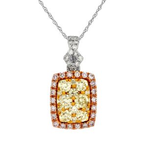WHITE&YELLOW&PINK DIAMOND PNDT