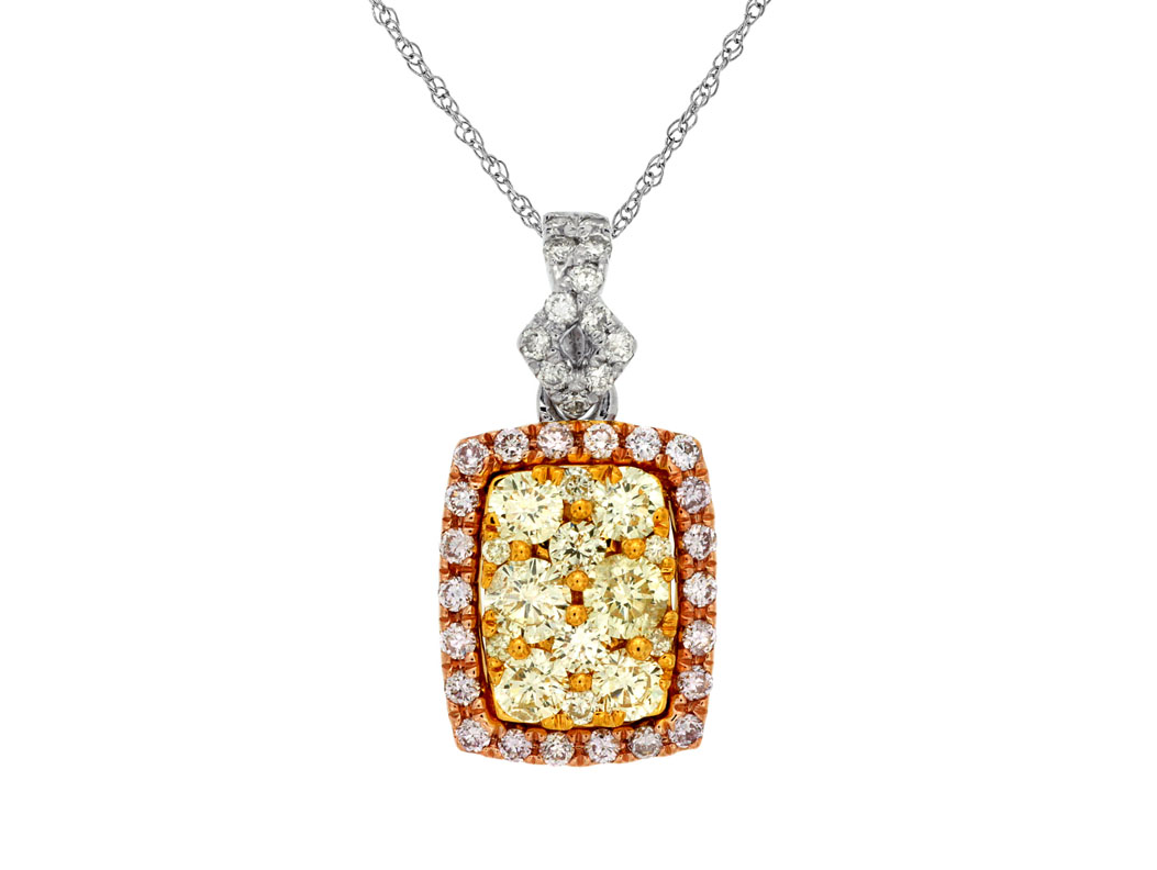 WHITE&YELLOW&PINK DIAMOND PNDT
