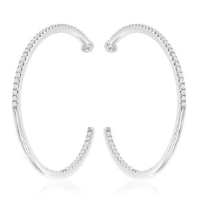 DIAMOND HOOPS 25MM