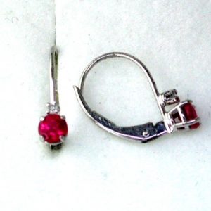 RUBY EARRING
