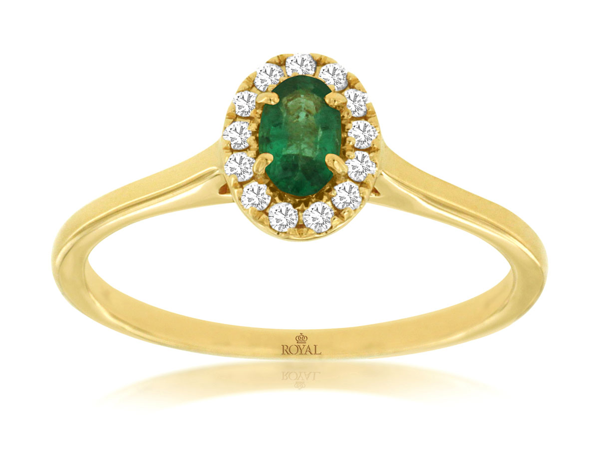 EMERALD & DIAMOND RING