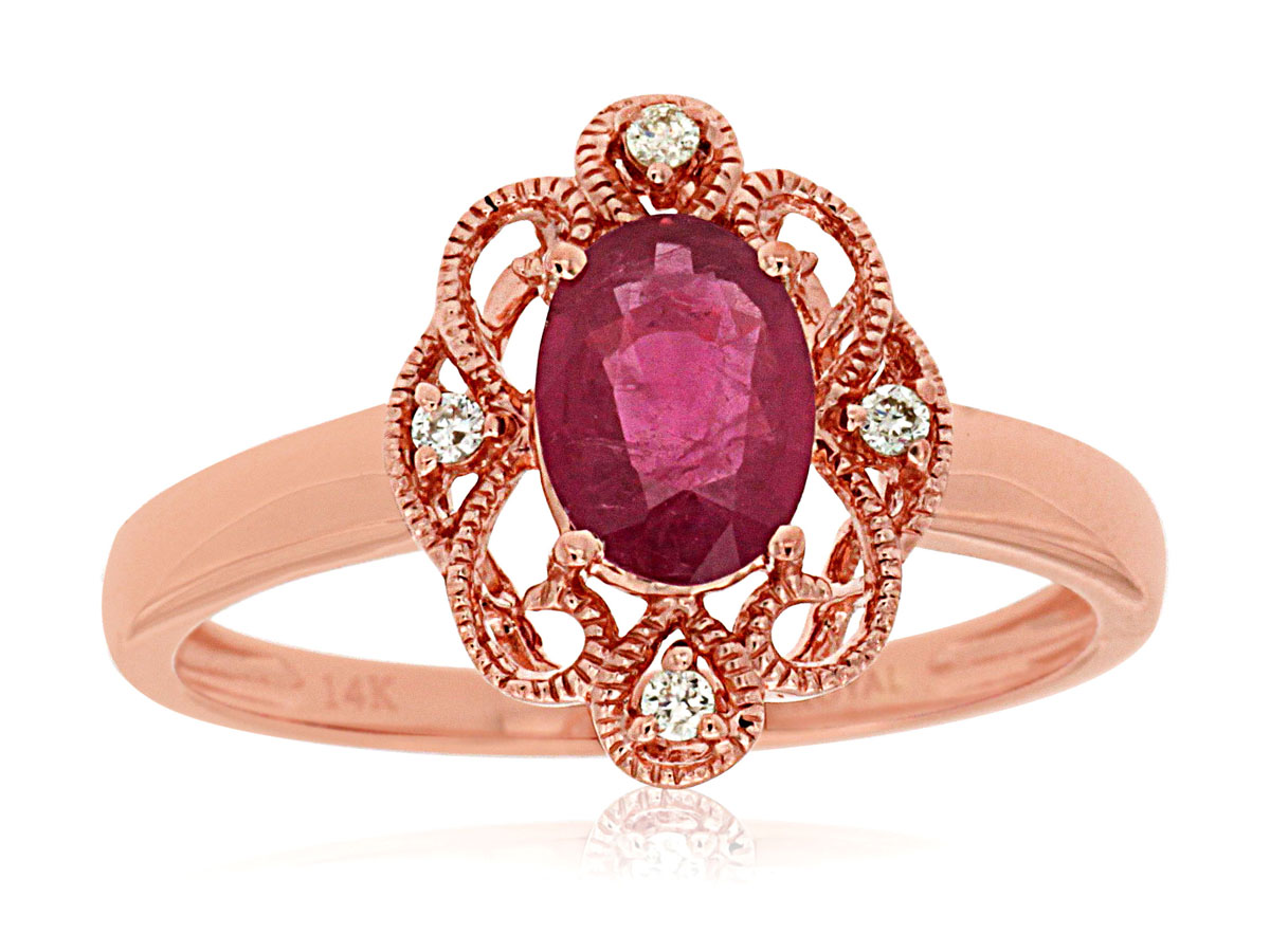 RUBY & DIAMOND RING