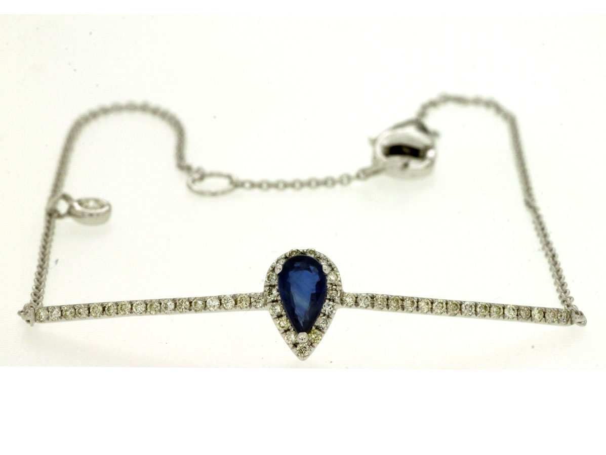 SAPPHIRE & DIAMOND BRACELET