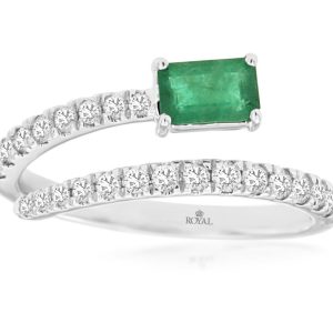 EMERALD & DIAMOND RING