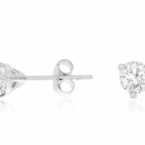 LAB GROWN STUD EARRING