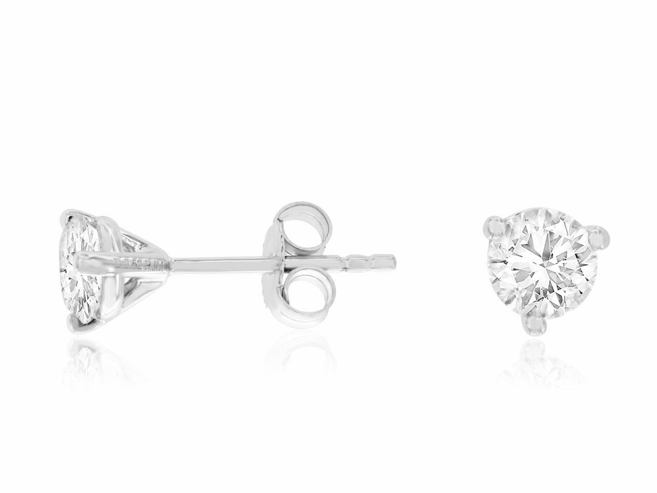 LAB GROWN STUD EARRING