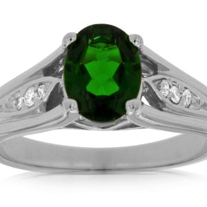RUSSALITE & DIAMOND RING