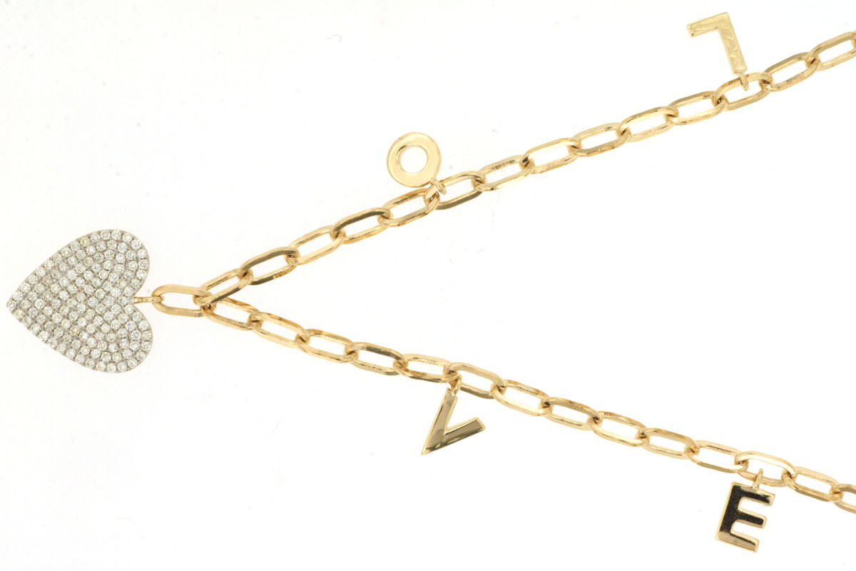 DIAMOND LOVE HEART NECKLACE