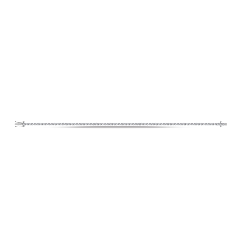 14K White Gold Lab Grown Diamond 10Ct.Tw. Tennis Bracelet (7 Inches)